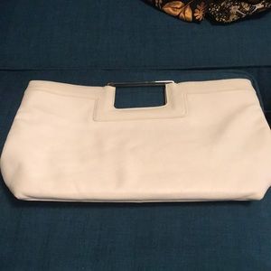 Leather clutch Banana Republic